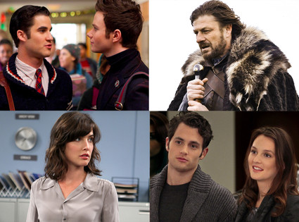 Glee, Game of Thrones, How I Met Your Mother, Gossip Girl Glee, Game of Thrones, How I Met Your Mother, Gossip Girl